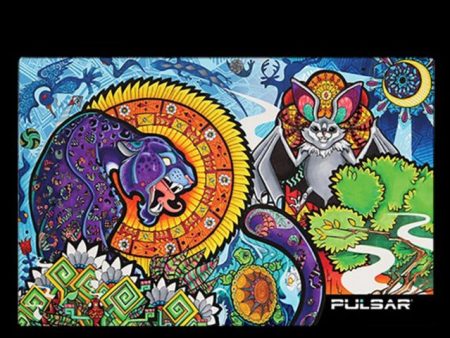 Pulsar Psychedelic Jungle Dab Mat For Cheap