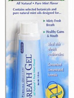 PURELINE - Breath Gel Concentrated Mouthwash Pure Mint - 1.25 fl. oz. Supply