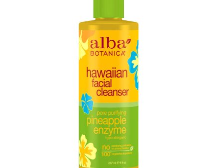 ALBA BOTANICA - Hawaiian Facial Cleanser Pore Purifying Pineapple Enzyme - 8 fl. oz. (237 ml) Hot on Sale