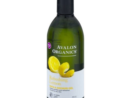 AVALON - Bath & Shower Gel Refreshing Lemon - 12 fl .oz. (355 ml) Discount