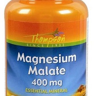 THOMPSON - Magnesium Malate 400 mg - 120 Tablets Cheap