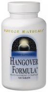 SOURCE NATURALS - Hangover Formula - 60 Tablets Discount