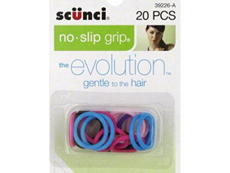 SCUNCI - No Slip Grip Evolution Ponytail Holders - 20 Holders on Sale