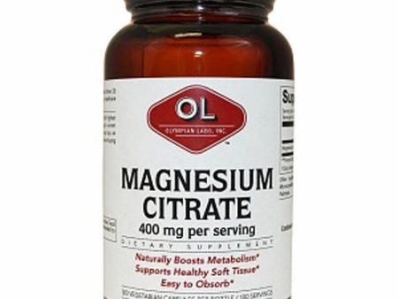 OL - MAGNESIUM CITRATE,400 MG - 300 Capsules Cheap