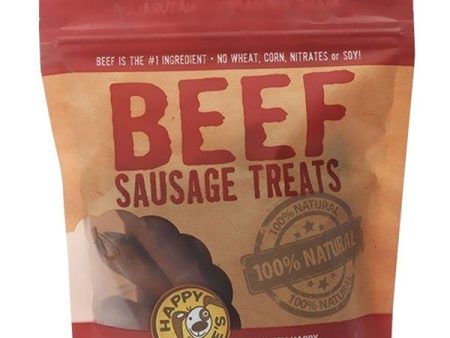 HAPPY HOWIE S - 4 In. Beef Sausage Dog Treats Bakers Dozen (13 Count) - 8 oz. (226 g) Discount