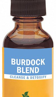 HERB PHARM - Burdock Blend Extract to Support Cleansing & Detoxifying - 1 fl. oz. (29.6 ml) For Sale