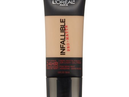 L OREAL - Infallible Pro-Matte Foundation 107 Fresh Beige - 1 fl. oz. (30 ml) Online