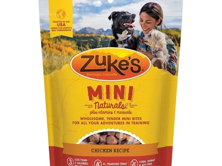 ZUKE S - Mini Naturals Dog Treats Chicken Recipe - 6 oz. Fashion