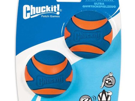 CHUCKIT - Ultra Squeaker Ball Medium - 2 Balls Cheap