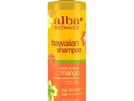 ALBA BOTANICA - Hawaiian  Shampoo Body Builder Mango - 12 fl. oz. (355 ml) Online Sale