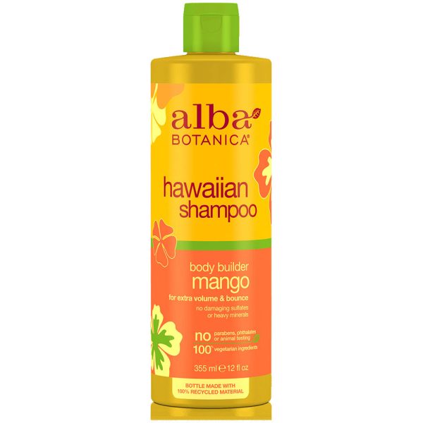 ALBA BOTANICA - Hawaiian  Shampoo Body Builder Mango - 12 fl. oz. (355 ml) Online Sale