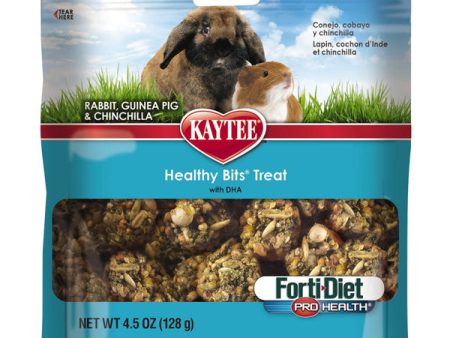 FORTI-DIET - Pro Health Healthy Bits Rabbit and Guinea Pig Treat - 4.5 oz. (128 g) For Sale