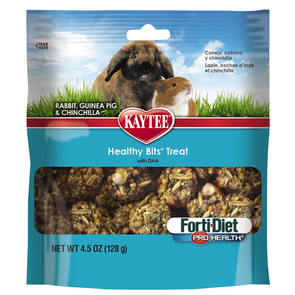 FORTI-DIET - Pro Health Healthy Bits Rabbit and Guinea Pig Treat - 4.5 oz. (128 g) For Sale